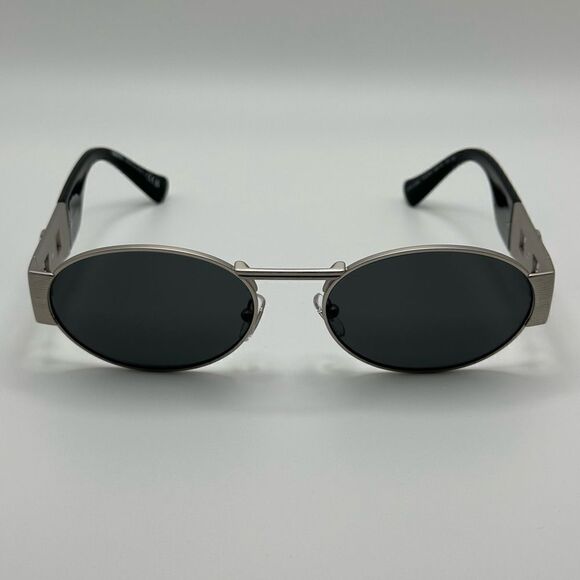 VERSACE Sunglasses VE2264 151387 Silver Dark Grey Unisex NEW main image 6